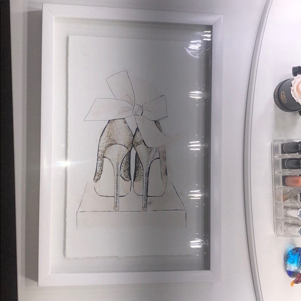 heel picture frame